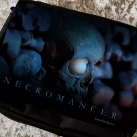 Necromancer Wizard Messenger Bag Dungeons and Dragons. Fantasy rpg Bag LARGE Dnd shoulder Bag for Gifts RPG Gift Christmas Gifts