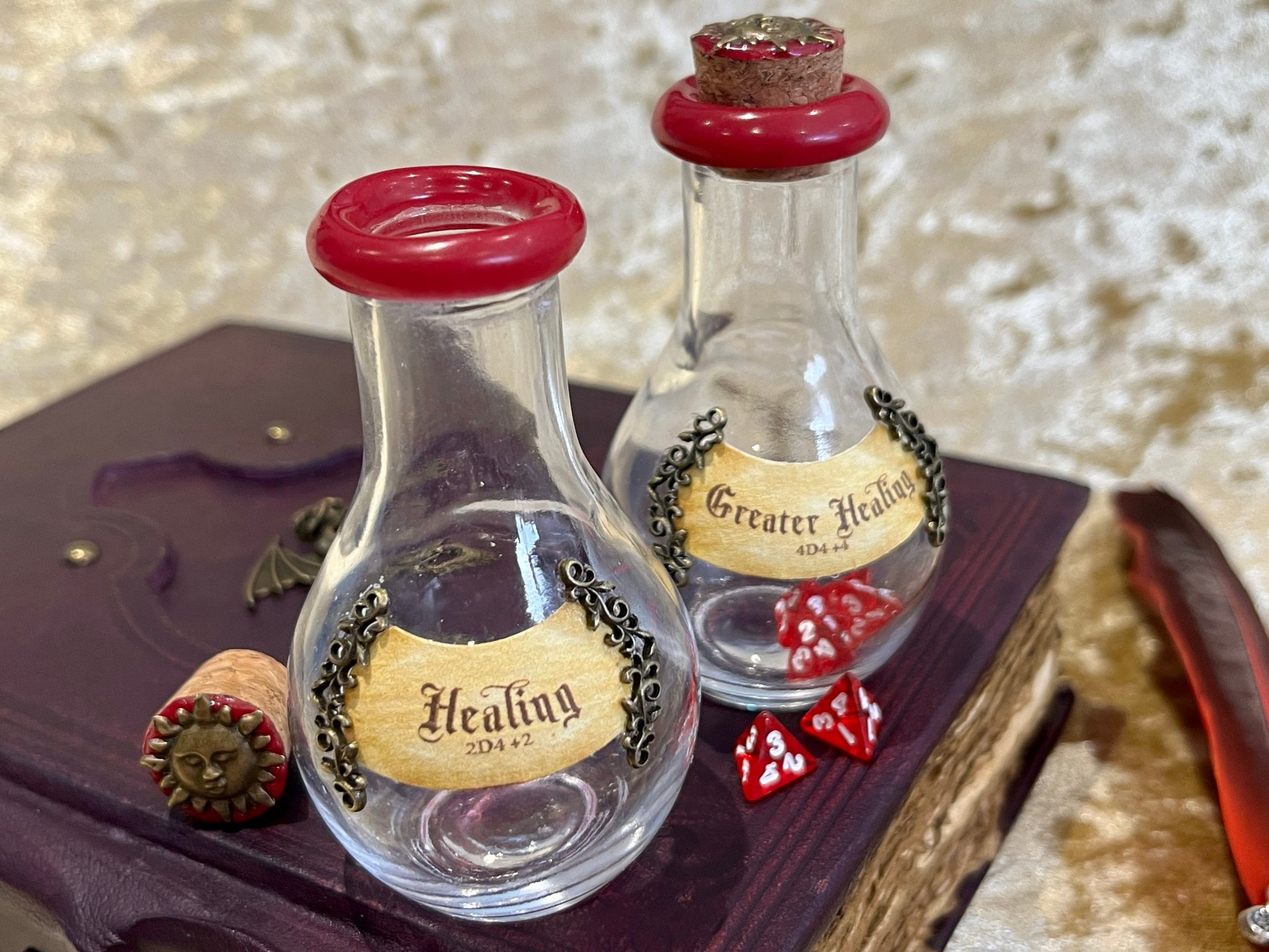 Healing Potion Set for Dungeons & Dragons RPG gift games Props magic