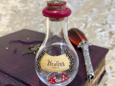NEW Dungeons and Dragons Potion of Healing for DnD, Dungeons and Dragons, Gifts RPG Props larping Gift - Image 2