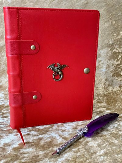 Notebook Fantasy Dragon Journal Dungeons and Dragons Dragon Metal Red Dragon for Dnd and Pathfinder Notes - Image 5
