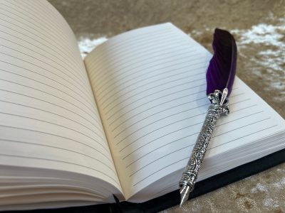 Notebook Journal Dungeons and Dragons Dragon Metal Lone Wolf for Dnd and Pathfinder Notes Vegan Leather - Image 5