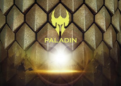 Paladin A5 Greeting Card with Gold Metallic Envelope Dungeons and Dragons. Fantasy rpg for DnD Gifts RPG Gift Props Christmas gifts - Image 2