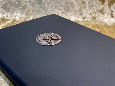 Pentacle Wiccan Gothic Notebook Journal for Dungeons and Dragons Vegan Leather Book of Shadows Black Diary for Dnd and Pathfinder Notes Gift - Image 3