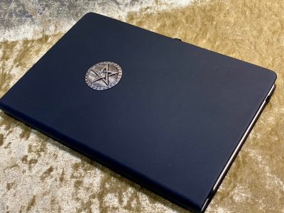 Pentacle Wiccan Gothic Notebook Journal for Dungeons and Dragons Vegan Leather Book of Shadows Black Diary for Dnd and Pathfinder Notes Gift - Image 4
