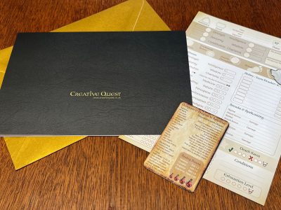 Rogue A5 Greeting Card with Gold Metallic Envelope Dungeons and Dragons. Fantasy rpg for DnD Gifts RPG Gift Props Christmas gifts - Image 3