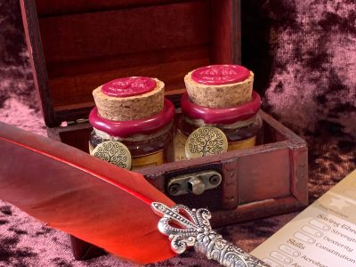 Trinket Chest box and DnD Dice Box for Dungeons and Dragons - Embossed