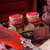 Trinket Chest box and DnD Dice Box for Dungeons and Dragons - Embossed