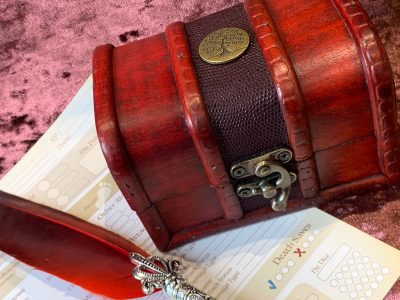 Trinket Chest box and DnD Dice Box for Dungeons and Dragons - Embossed - Image 8