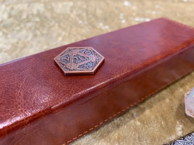 Vegan D20 Crit Dice Box Magnetic Close Dice Box, Dice Vault, Dice Tray and Holder for Dungeons and Dragons, Pathfinder, RPG & DMs - Image 2