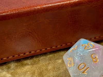 Vegan D20 Crit Dice Box Magnetic Close Dice Box, Dice Vault, Dice Tray and Holder for Dungeons and Dragons, Pathfinder, RPG & DMs - Image 8