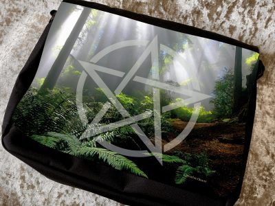 Witch Pagan Witchcraft Messenger Bag LARGE shoulder Messenger Bag for Gifts