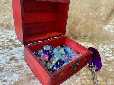 Witchcraft fantasy tree of life moon goddess chest featuring leather suede for witchcraft supplies and  accessories - Image 2