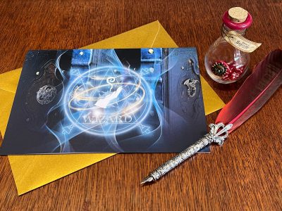 Wizard Mage Greeting Card