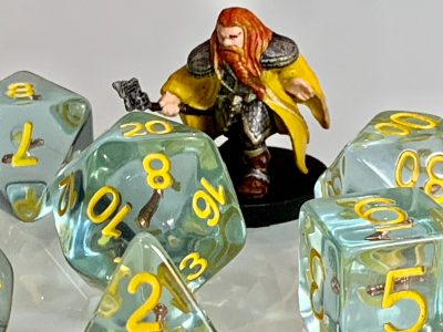 Channel Divinity Cleric Class Polyhedral Dice for RPG Games like Dungeons and Dragons and Pathfinder. A perfect DnD gift