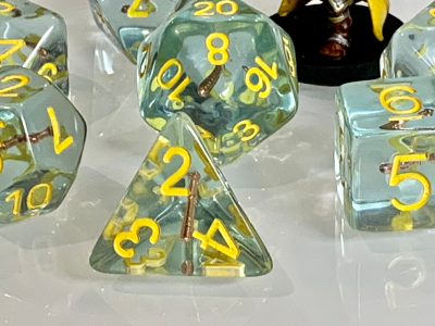 Cleric Class Dice Channel Divinity Polyhedral Set for RPG Games like Dungeons and Dragons and Pathfinder Gifts - Image 9