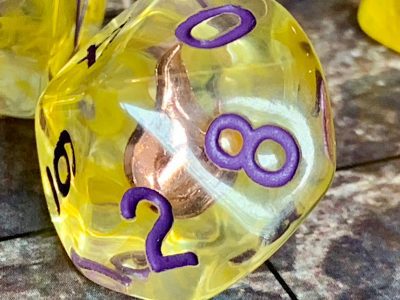 Empowered Sorcerer Class Polyhedral Dice for RPG Games like Dungeons and Dragons and Pathfinder. DnD Gifts - Image 7