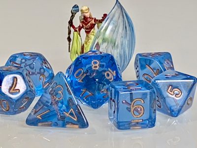 Wand of the War Mage Wizard Class Polyhedral Dice for RPG Games like Dungeons and Dragons and Pathfinder. DnD Gifts RPG Gift.
