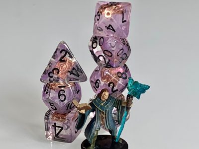 Tome Warlock Class Polyhedral Dice for RPG Games Dungeons and Dragons and Pathfinder Class Gifts - Image 3