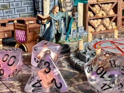 Tome Warlock Class Polyhedral Dice for RPG Games Dungeons and Dragons and Pathfinder Class Gifts - Image 9