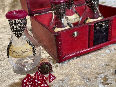 Healing Potion Mini D4 Dice Gift Set - Dungeons and Dragons - Highly Ornate - Image 6