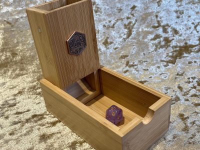 D20 Crit Collapsible Dice Tower for Dungeons and Dragons, Pathfinder, RPG, DM Gift for DnD