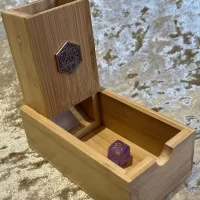 D20 Crit Collapsible Dice Tower for Dungeons and Dragons, Pathfinder, RPG, DM Gift for DnD