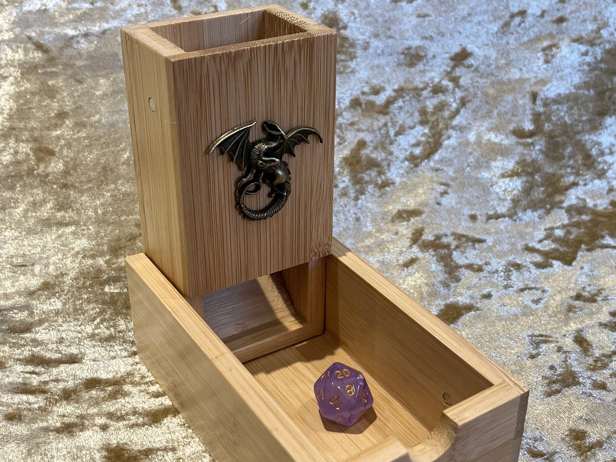 Dragon Collapsible Dice Tower for Dungeons and Dragons, Pathfinder, RPG