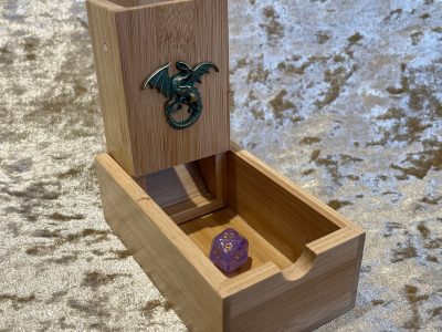 Dragon Collapsible Dice Tower for Dungeons and Dragons, Pathfinder, RPG, DM Gift for DnD