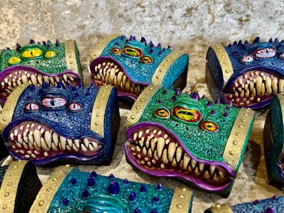 Dungeons and Dragons Mimic Monster Dice Box - resin - Image 4