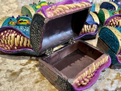 Dungeons and Dragons Mimic Monster Dice Box - resin - Image 6