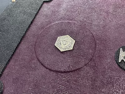 DM Screen Book Crit D20 Coin Story Book Genuine Leather Tome Dungeon Master DM Screen GM Screen Game Master Screen - Image 7