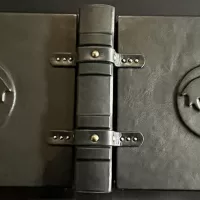 DM Screen Dragon Book Crit D20 Coin Story Book Genuine Leather Tome Dungeon Master DM Screen GM Screen Game Master Screen