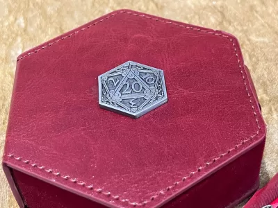 Dungeons and Dragons hexagonal Dice box vault for DnD Dice - Image 2