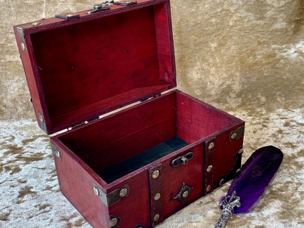 Fantasy tree of life triple Goddess Witchcraft Chest for Witch supplies ...