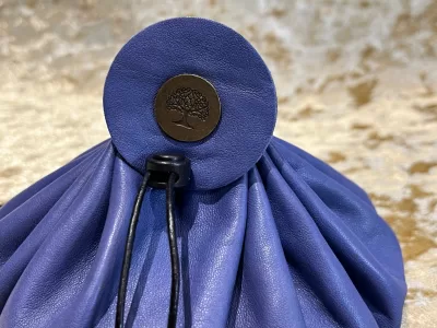 Leather Dice Bag Pouch for Dungeons and Dragons, RPG and Cosplay Larping Fantasy- LARGE - Image 2