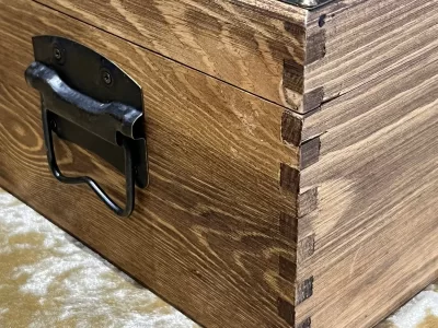 Wooden Chest | Box | Fantasy | RPG | Dungeons & Dragons | DnD | for Dice and Accessories - Image 4