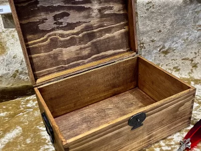 Wooden Chest | Box | Fantasy | RPG | Dungeons & Dragons | DnD | for Dice and Accessories - Image 7