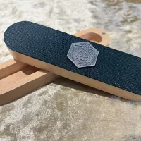 Dice Vault | Dungeons and Dragons | Silver D20 | Green Dragon Scale leather on lid | DnD | Dungeon Gifts RPG Gift