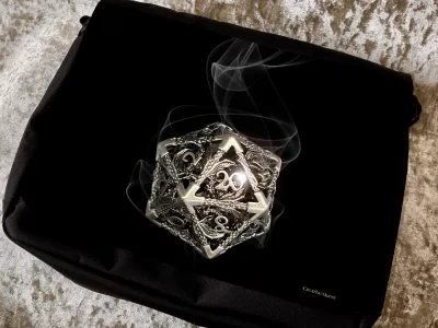 Grade B - Dungeons and Dragons Bag of holding - Fantasy LARGE Messenger Shoulder Bag for general use or hold your gaming goodies.