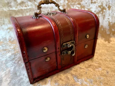Trinket Chest box and DnD Dice Box for Dungeons and Dragons - Image 2