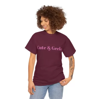 Cute Geeky | Unisex T-shirt | Dungeons and Dragons Style | Pathfinder Style | Fantastic Gift | Metal D20 Shirt | Dragon Dice Shirt - Image 28