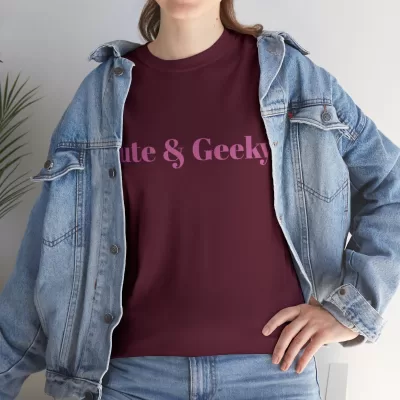 Cute Geeky | Unisex T-shirt | Dungeons and Dragons Style | Pathfinder Style | Fantastic Gift | Metal D20 Shirt | Dragon Dice Shirt - Image 33