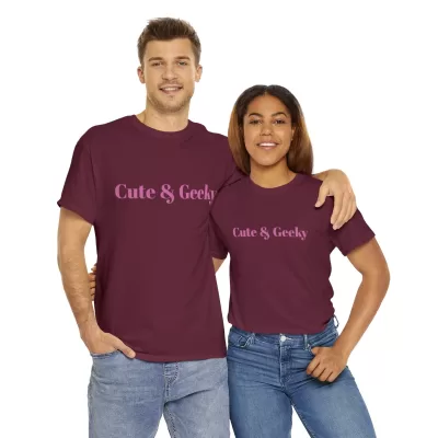 Cute Geeky | Unisex T-shirt | Dungeons and Dragons Style | Pathfinder Style | Fantastic Gift | Metal D20 Shirt | Dragon Dice Shirt - Image 34