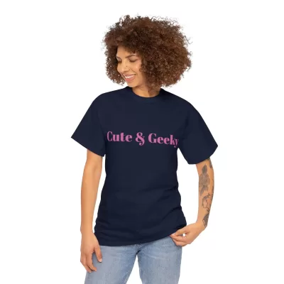 Cute Geeky | Unisex T-shirt | Dungeons and Dragons Style | Pathfinder Style | Fantastic Gift | Metal D20 Shirt | Dragon Dice Shirt - Image 40