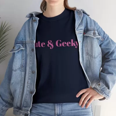 Cute Geeky | Unisex T-shirt | Dungeons and Dragons Style | Pathfinder Style | Fantastic Gift | Metal D20 Shirt | Dragon Dice Shirt - Image 45