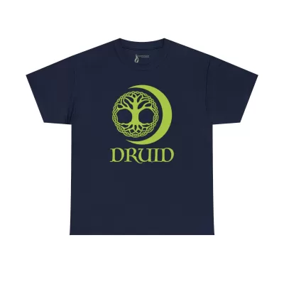Druid | Unisex T-shirt | Dungeons and Dragons Style | Pathfinder Style | Fantastic Gift | Metal D20 Shirt | Dragon Dice Shirt - Image 50