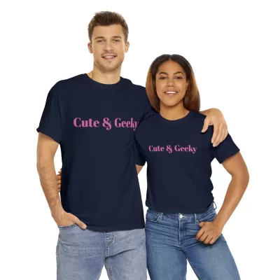 Cute Geeky | Unisex T-shirt | Dungeons and Dragons Style | Pathfinder Style | Fantastic Gift | Metal D20 Shirt | Dragon Dice Shirt - Image 46