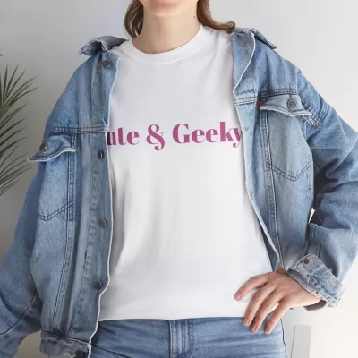 Cute Geeky | Unisex T-shirt | Dungeons and Dragons Style | Pathfinder Style | Fantastic Gift | Metal D20 Shirt | Dragon Dice Shirt - Image 21