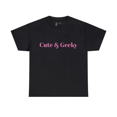Cute Geeky | Unisex T-shirt | Dungeons and Dragons Style | Pathfinder Style | Fantastic Gift | Metal D20 Shirt | Dragon Dice Shirt - Image 2