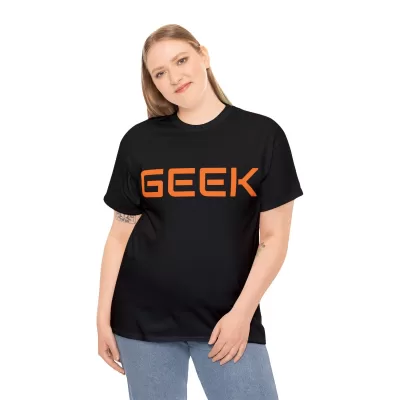 Geek | Unisex T-shirt | Dungeons and Dragons Style | Pathfinder Style | Fantastic Gift | Metal D20 Shirt | Dragon Dice Shirt - Image 5